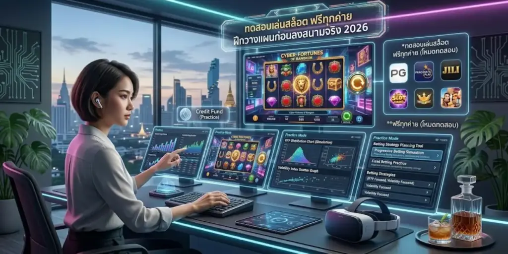 ทดสอบเล่นสล็อต ฟรีทุกค่าย
