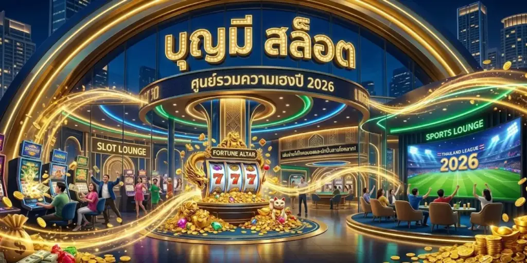 บุญมี สล็อต ศูนย์รวมความเฮง